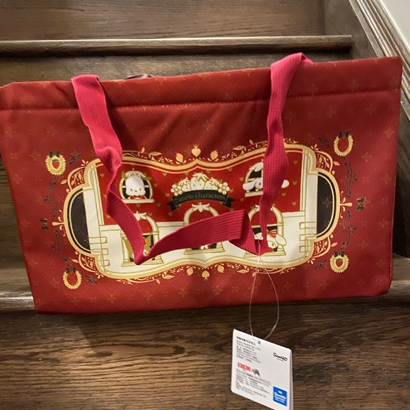 Sanrio Characters Hello Kitty Cool Shopping Basket Bag from Japan - Picture 2 of 9